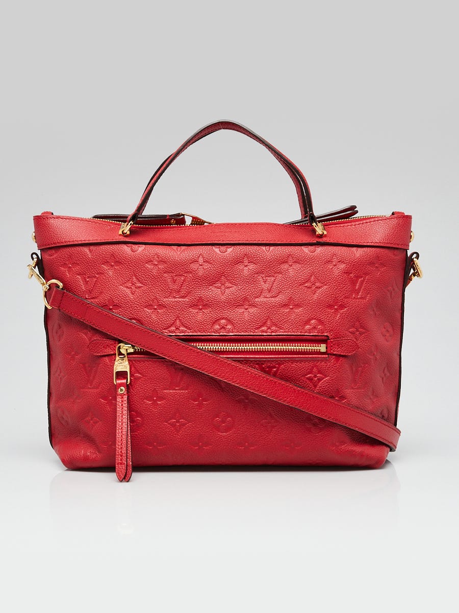 Louis Vuitton Cerise Monogram Empreinte Leather Bastille PM Bag 