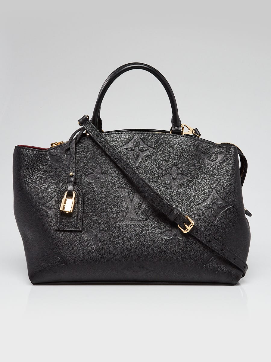 Louis Vuitton Black Monogram Empreinte Leather Grand Palais MM Bag