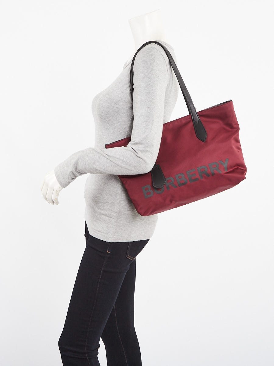 Burberry Oxblood Leather Small Grace Crossbody Bag 8067036