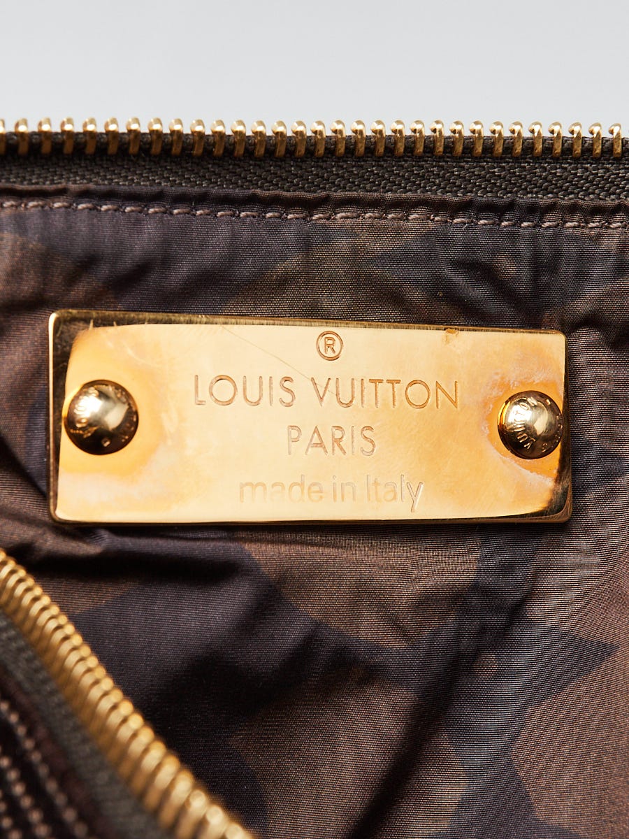 Louis Vuitton Limited Edition Dark Brown Soana Leather Sacoche Bag