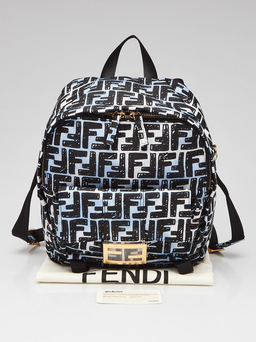 Leather backpack Fendi Black in Leather - 42414762