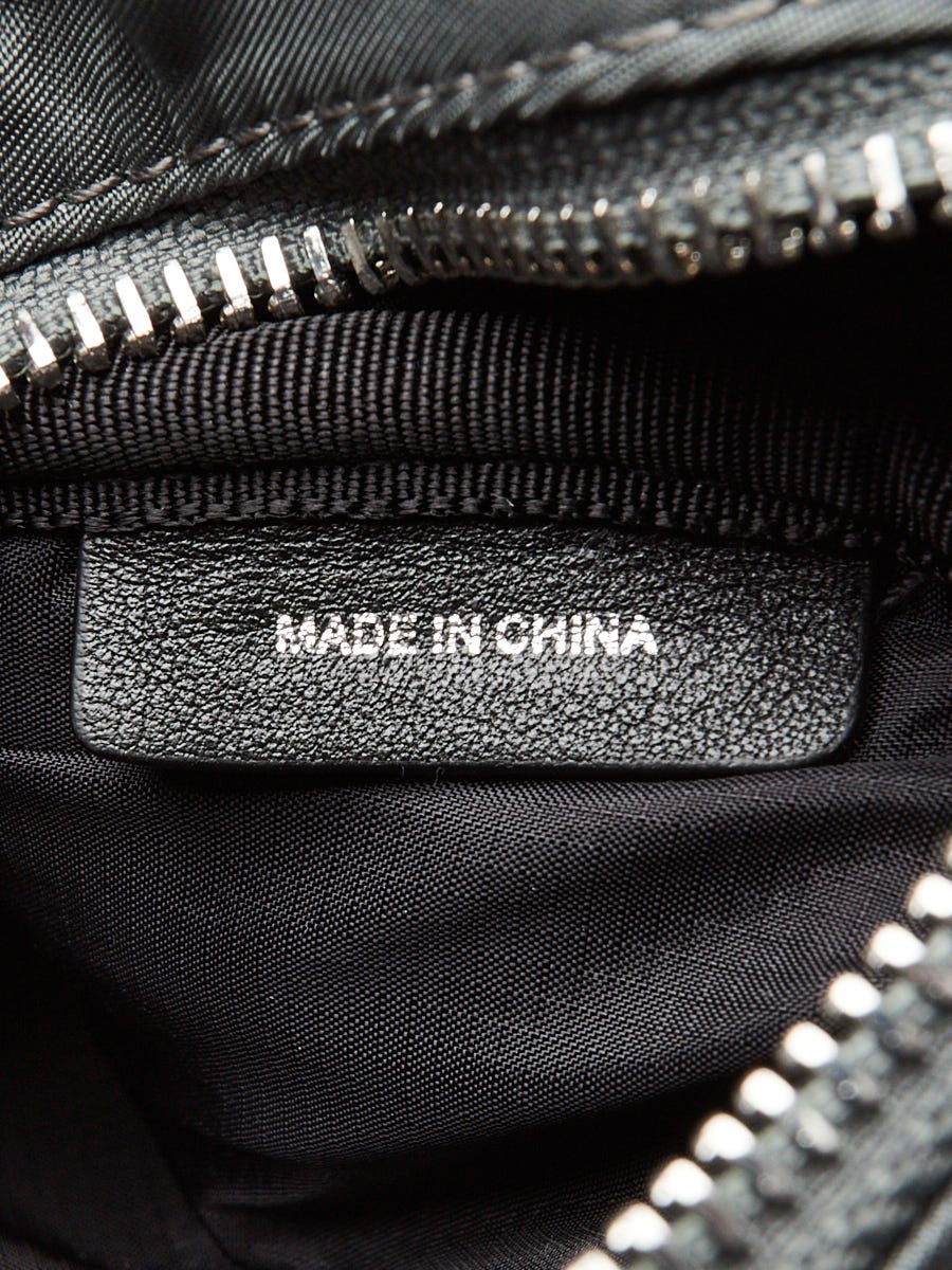 Burberry Charcoal Grey Nylon Cannon Bum Bag | Yoogi's Closet