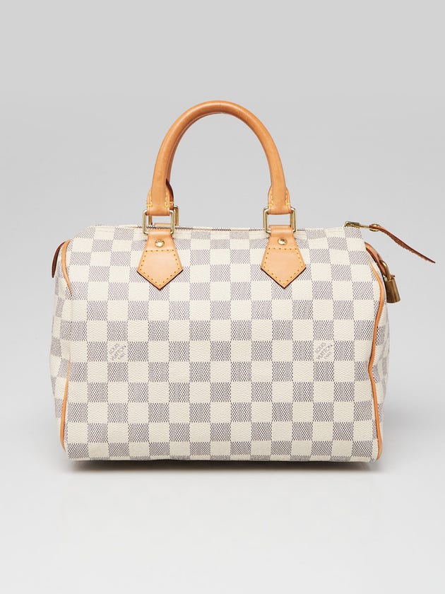 Louis Vuitton Damier Azur Canvas Speedy 25 Bag