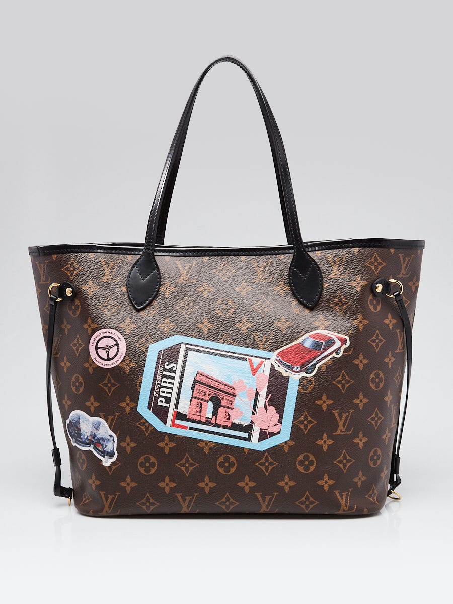 Louis Vuitton Monogram Canvas Neverfull MY LV World Tour MM NM Bag