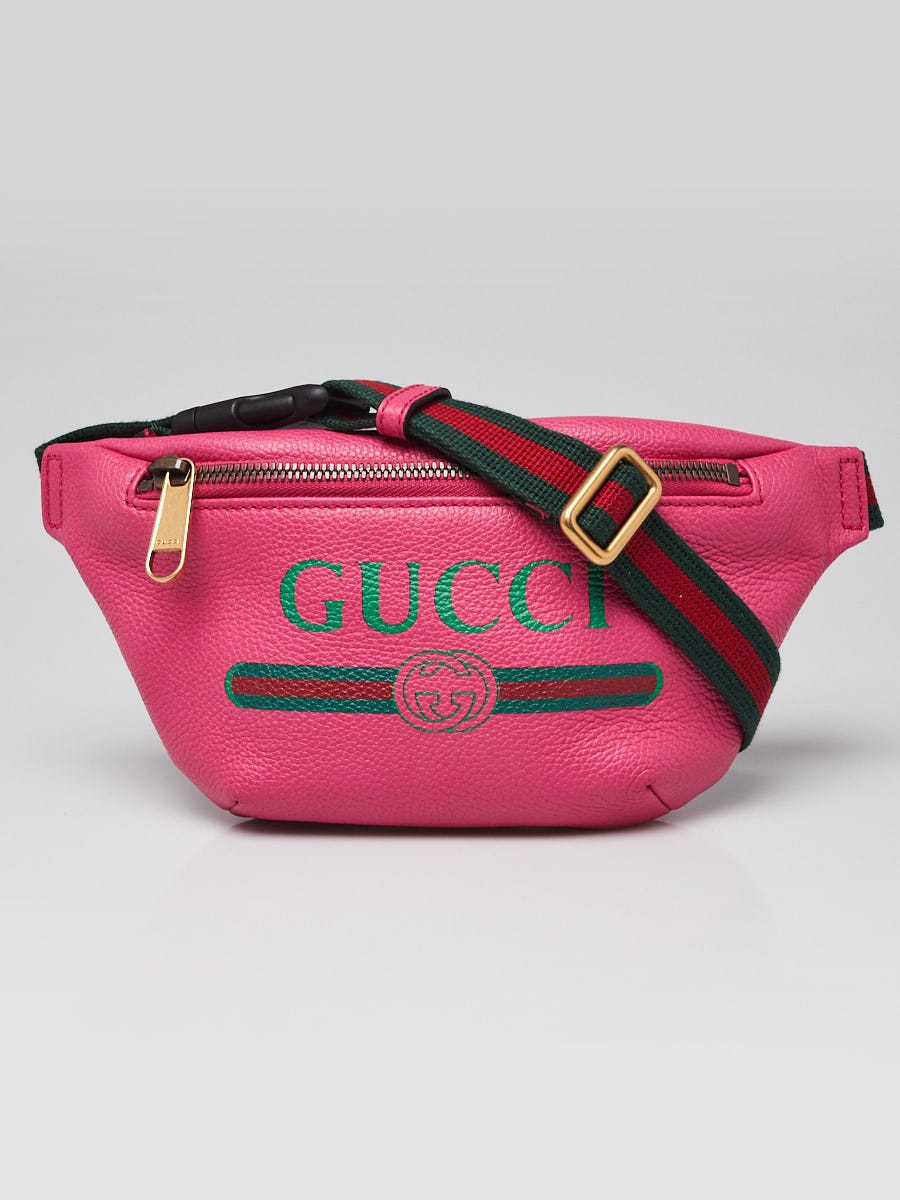 Pink gucci store fanny pack