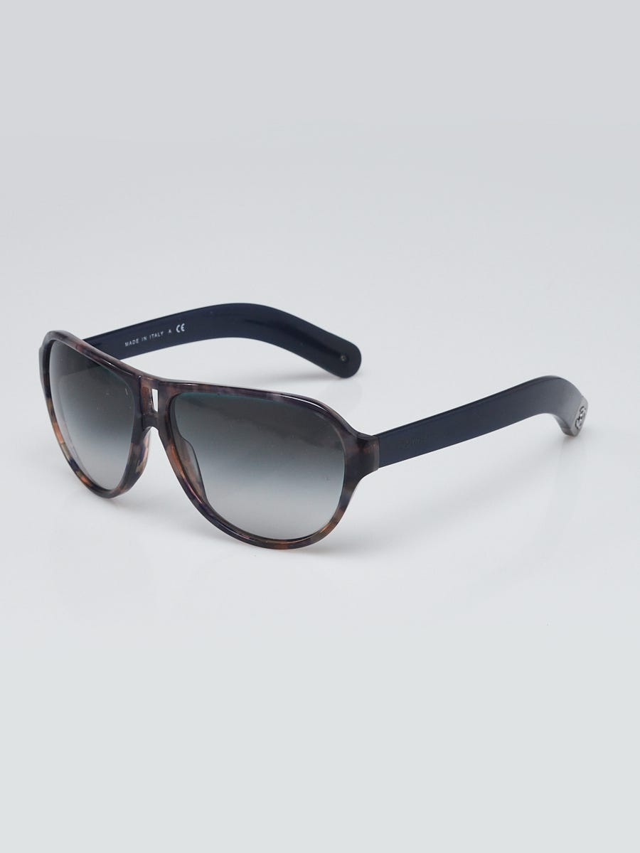 Chanel Purple Frame Havana CC Logo Sunglasses-5233 | Yoogi's Closet