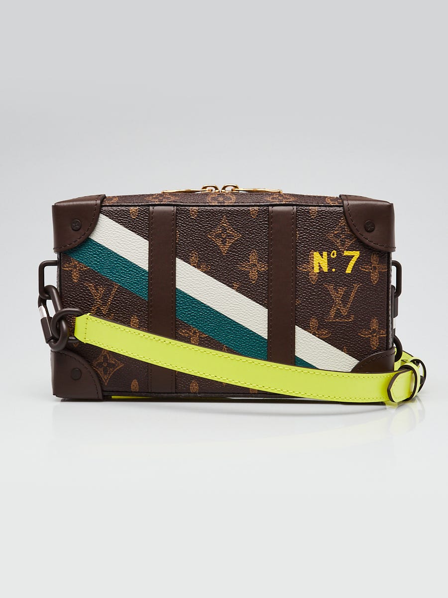 bolso para llevar al hombro louis vuitton totally en lona monogram marron y  cuero natural Canvas No. 7 Soft Trunk Wallet Bag | RvceShops's Closet | Louis  Vuitton 6 Key Holder Damier