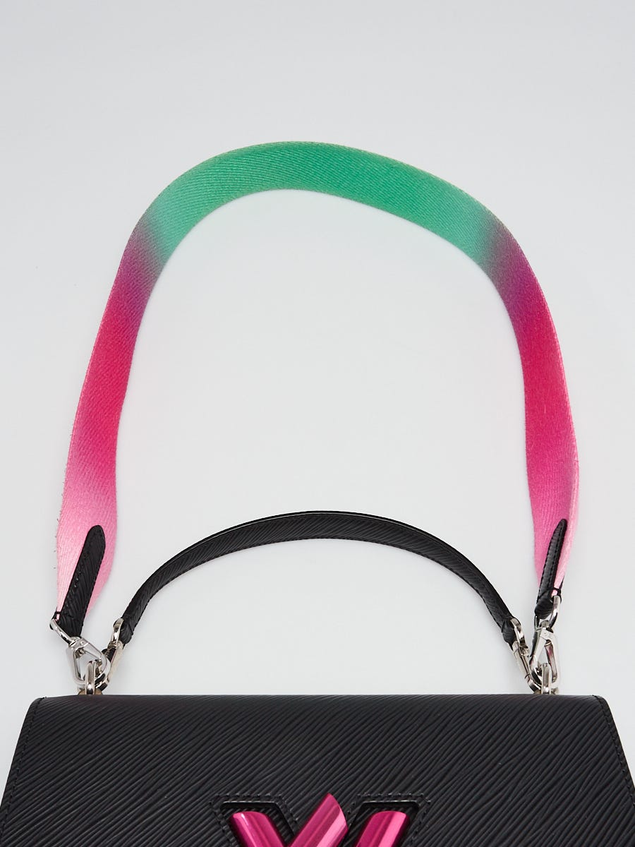 Louis Vuitton Black Rose Epi Leather Twist MM Bag | Yoogi's Closet