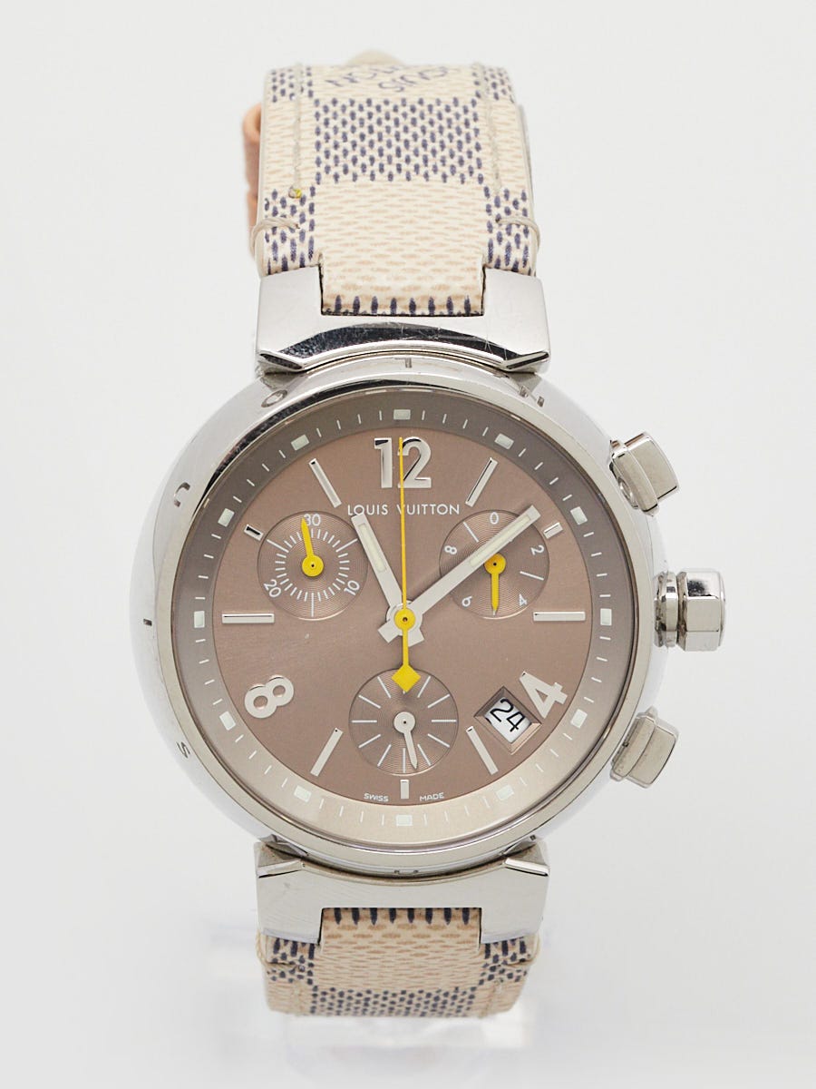 Louis Vuitton 34mm Tambour Chronograph Automatic Watch -Q1322 