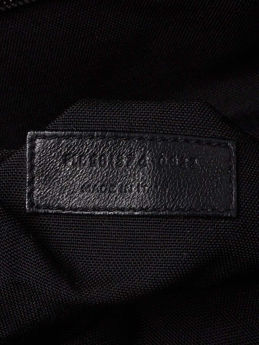 yu-na  Yves Saint Laurent Black Nylon Nuxx Duffle Bag | Yoogi's Closet