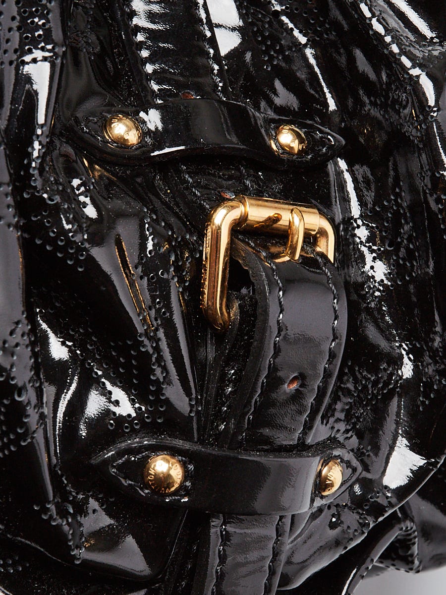 Louis Vuitton Limited Edition Black Patent Leather Surya XL