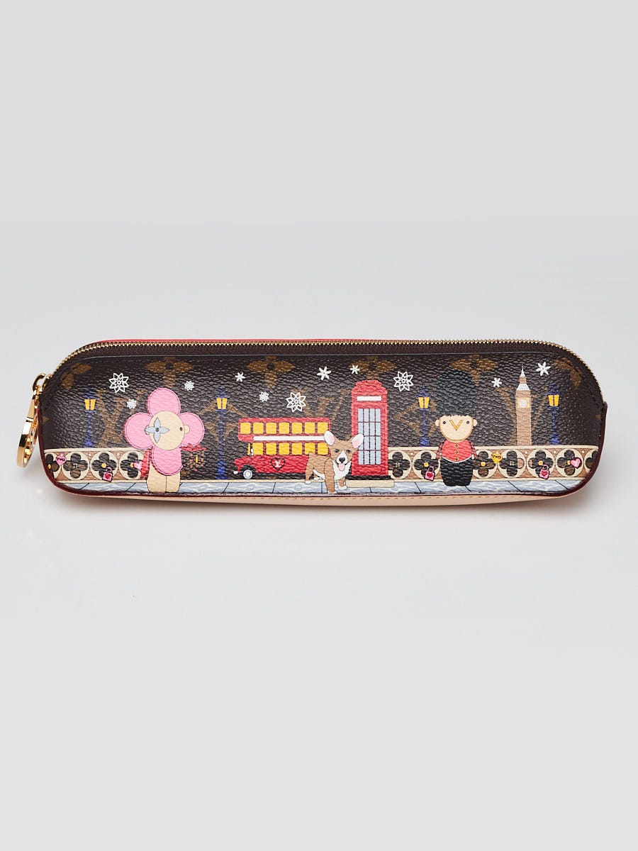 Louis Vuitton Monogram Canvas London Xmas Elizabeth Pencil Case