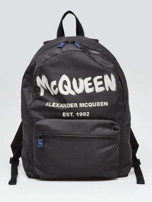 alexander mcqueen studded leather backpack Wellington Hunters and Collectors Finished with a high Black Nylon Graffiti Metropolitan Backpack