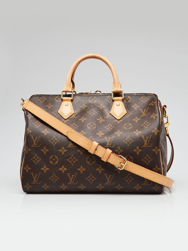 Louis Vuitton Monogram Canvas Speedy 30 Bandouliere Bag