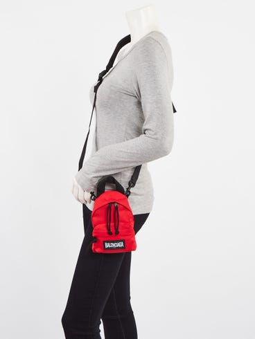 balenciaga mini backpack crossbody bag // Black Explorer VSP Consignment This trendy urban bag from Balenciaga will bring a unique yet urban look to your bag collection Balenciaga Crossbody Mini Backpack |
