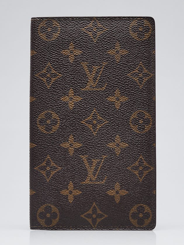Louis Vuitton Monogram Canvas Bi-Fold Vertical Wallet