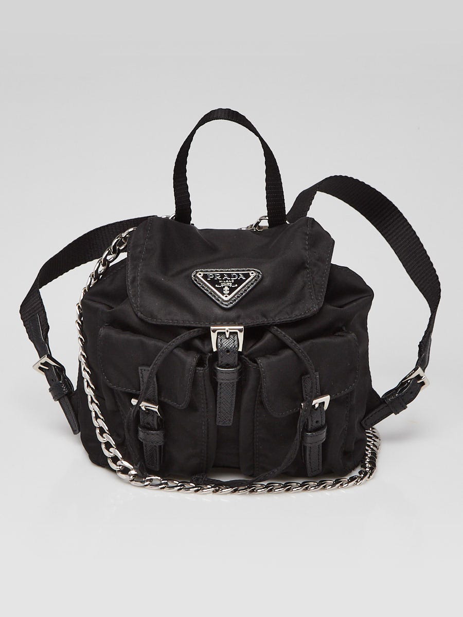 Prada mini shop vela backpack