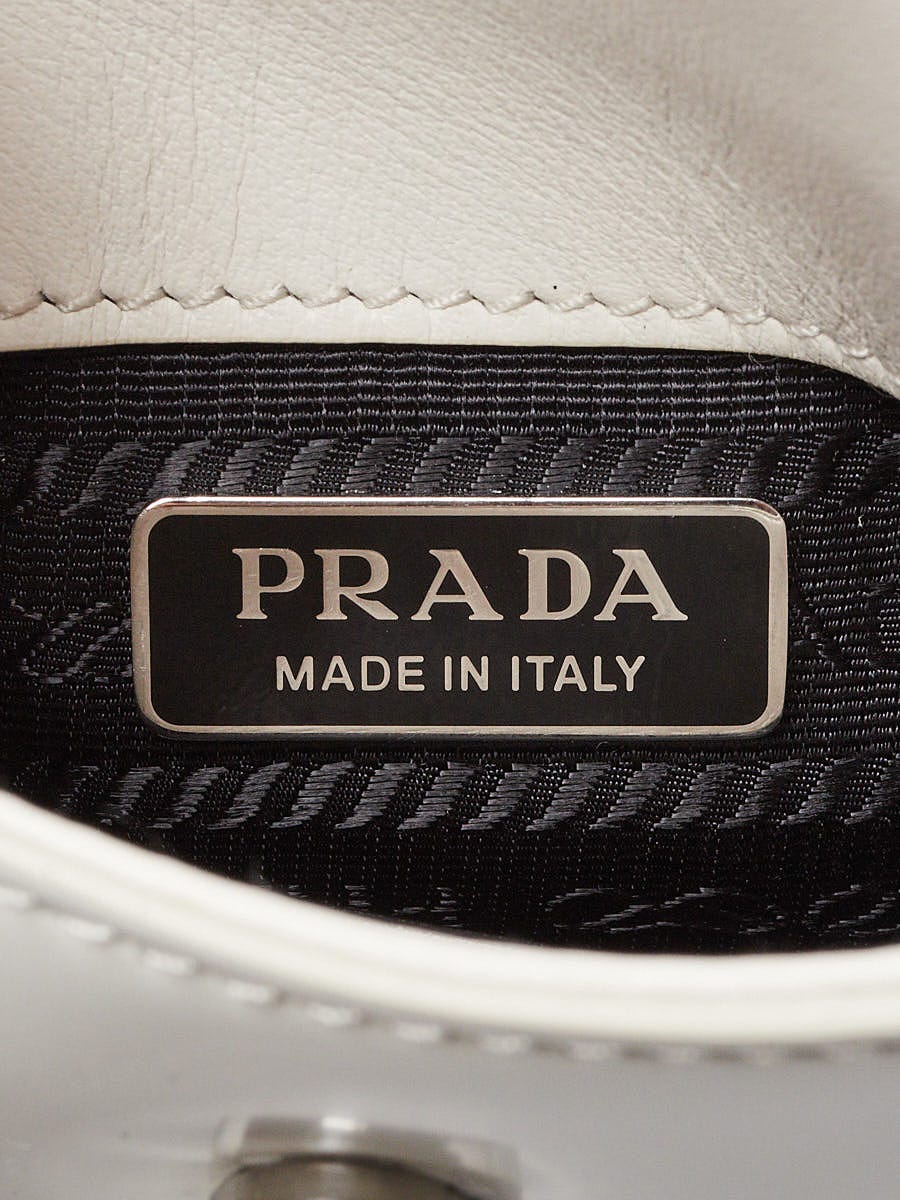 ☆超美品・白タグ付☆PRADA SIRIO ハラコ ゼブラ アクセサリーポーチ Cognac/natural Mini Shearling Handbag | PRADA