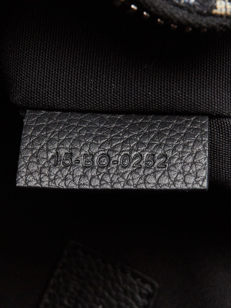 Christian Dior Blue Oblique Canvas Dior Lingot 22 Crossbody Bag