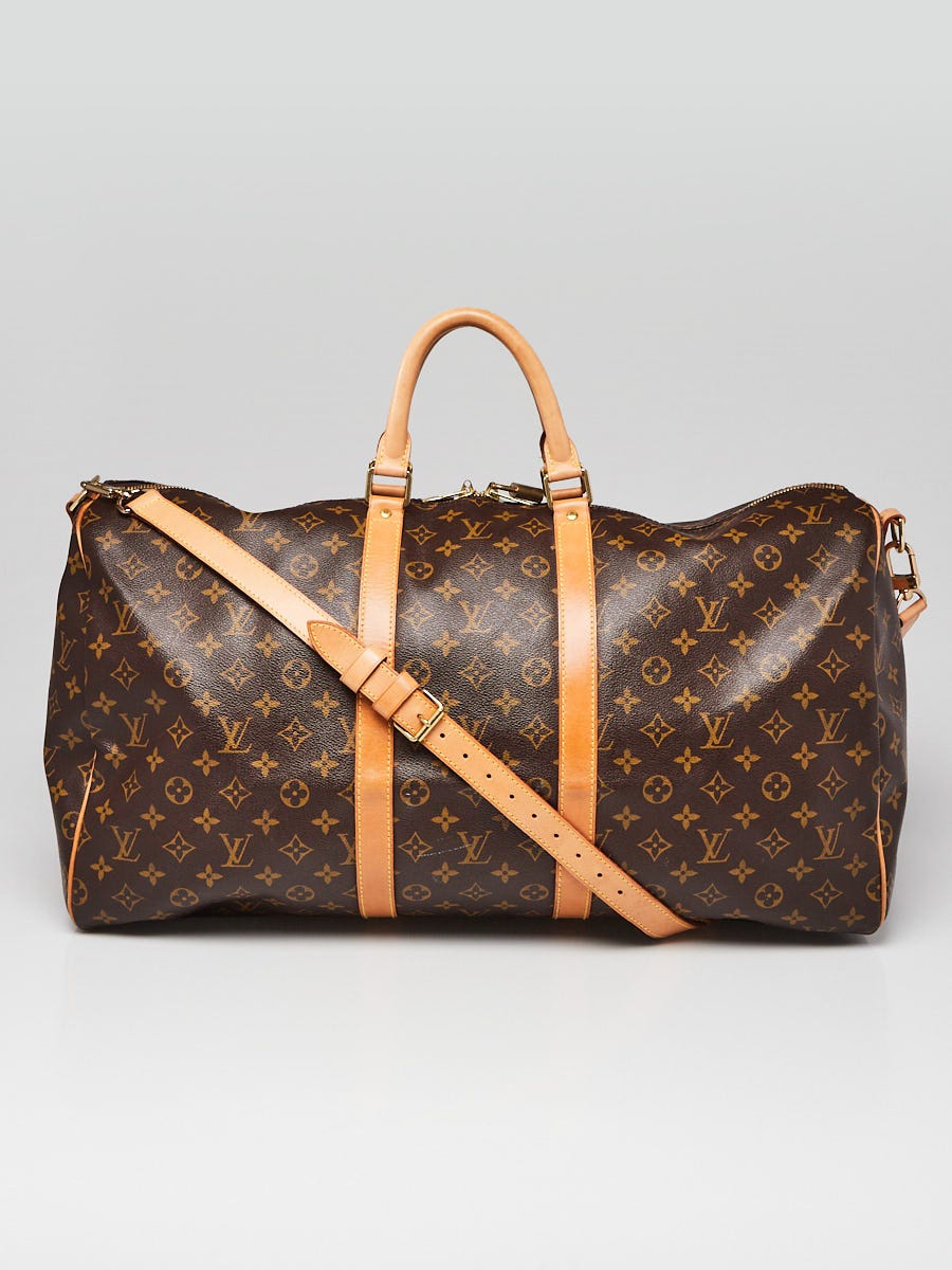 Louis Vuitton Monogram Canvas Keepall Bandouliere 55 Bag | Yoogi's