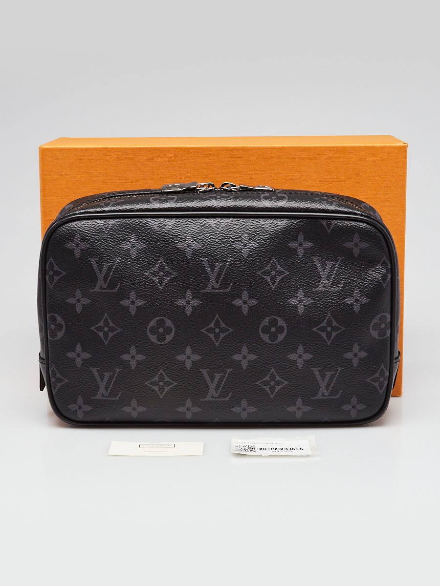 Louis Vuitton Monogram Eclipse Canvas Toilet Pouch GM | Yoogi's Closet