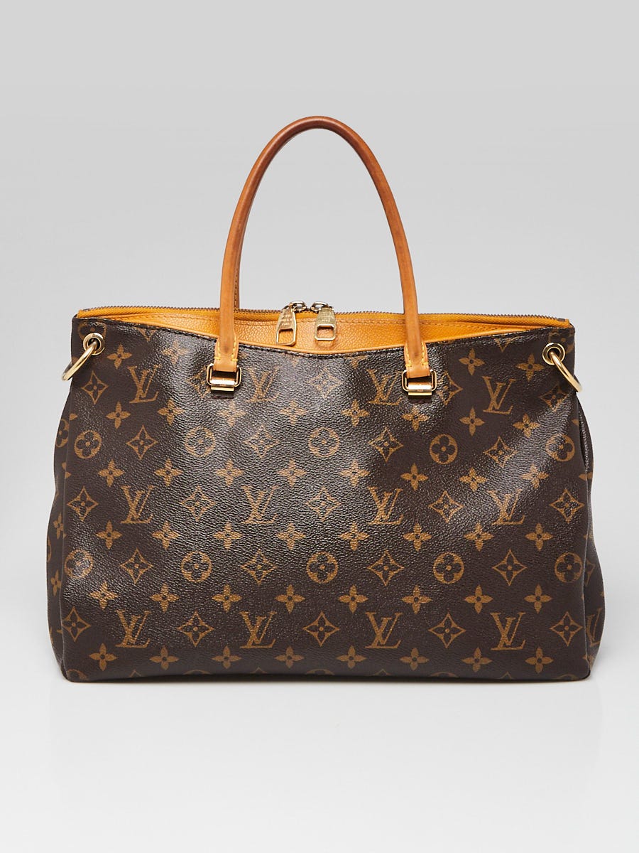 Louis Vuitton Saffron Monogram Canvas Pallas Bag w o Strap Yoogi s Closet