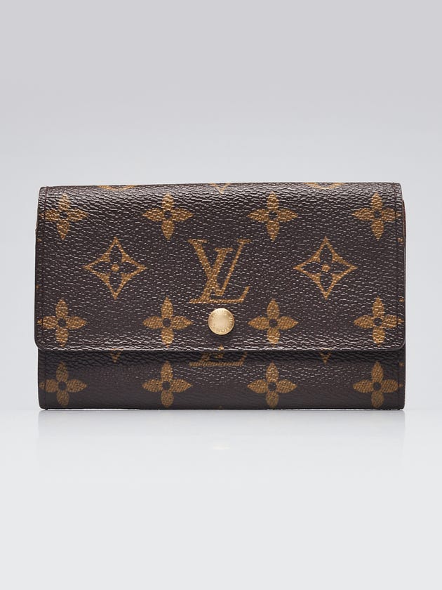 Louis Vuitton Monogram Canvas Porte Monnaie Tresor Wallet