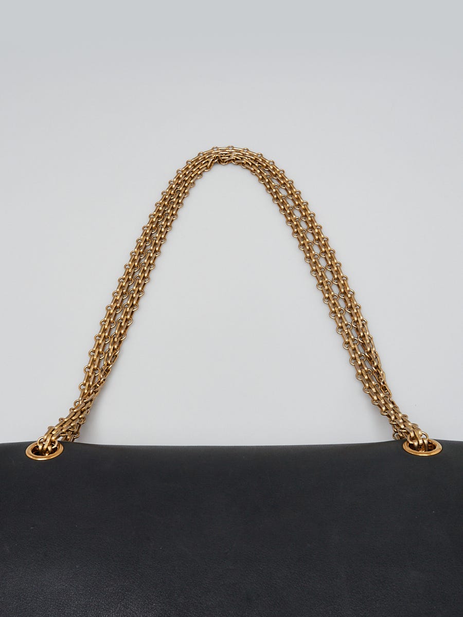 Chanel Blue Leather 2.55 Nude Reissue Paris-Hamburg 226 Flap Bag