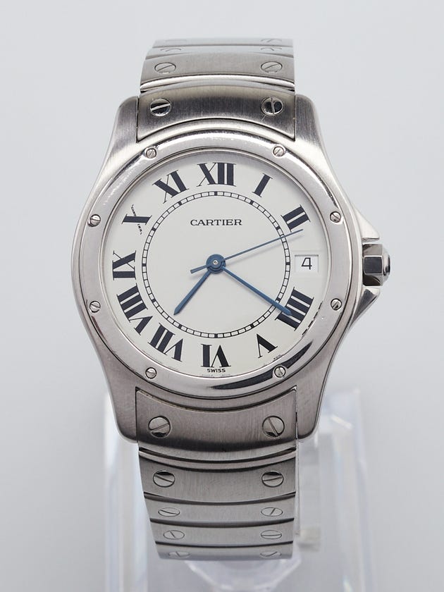 Cartier 33m Stainless Steel Stantos Ronde Automatic Watch