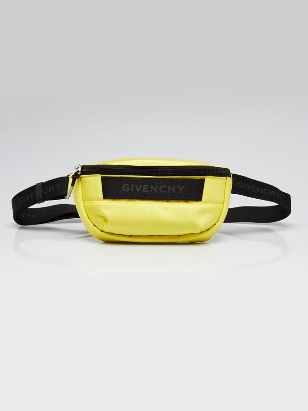 Givenchy Yellow/Black Nylon Trek Belt Bag