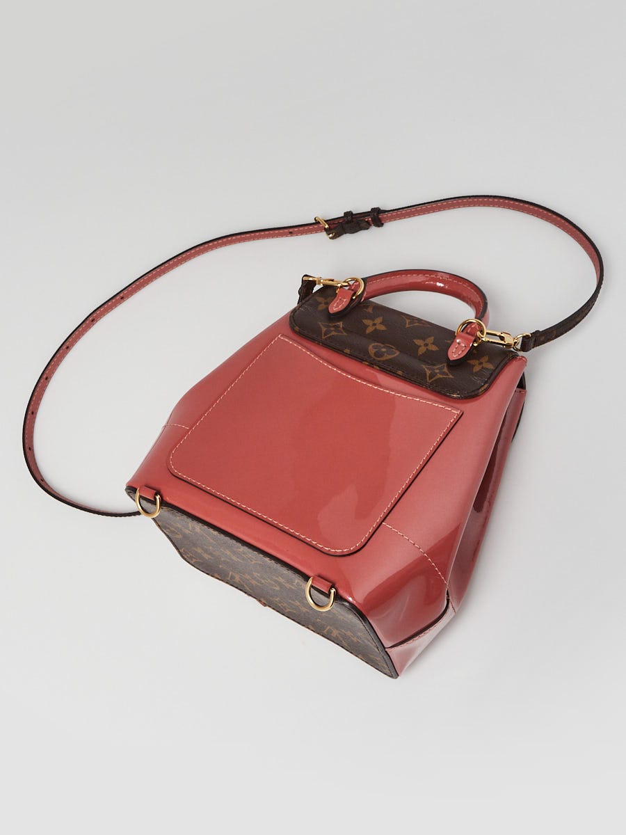 Louis Vuitton Monogram Coated Canvas and Rose Vernis Hot  display picture 3