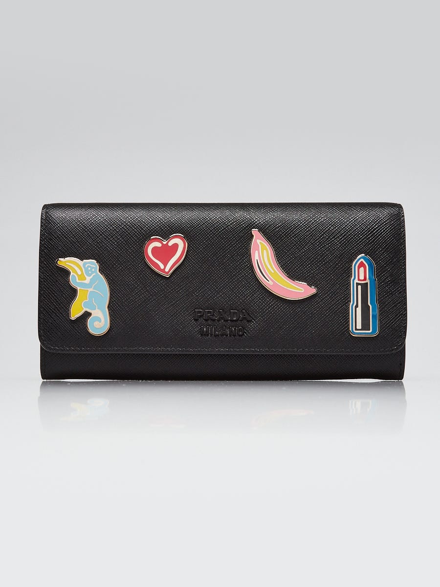 Prada flap wallet hotsell