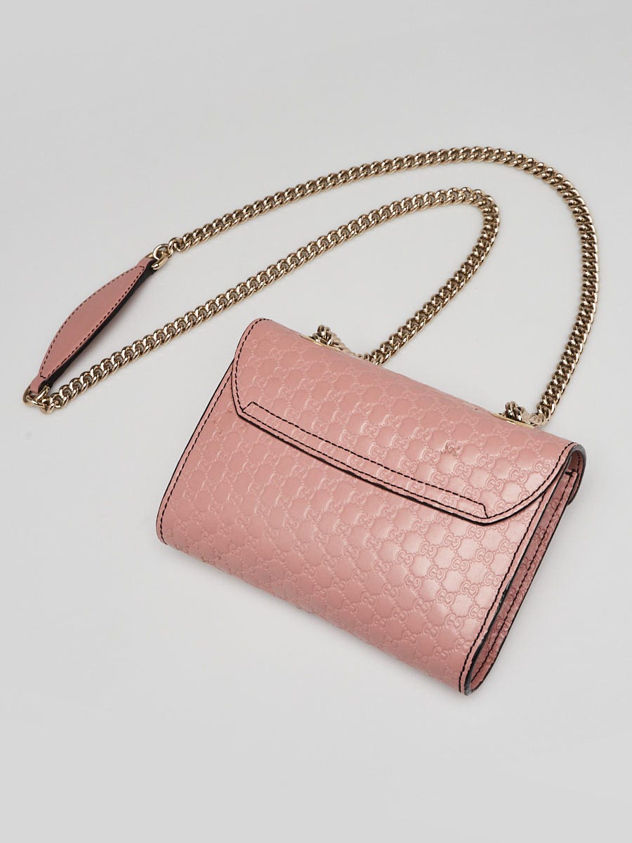 Gucci Pink Micro Guccissima Leather Emily Small Shoulder Bag Gucci Pink Micro Guccissima Leather Emily Small Shoulder Bag