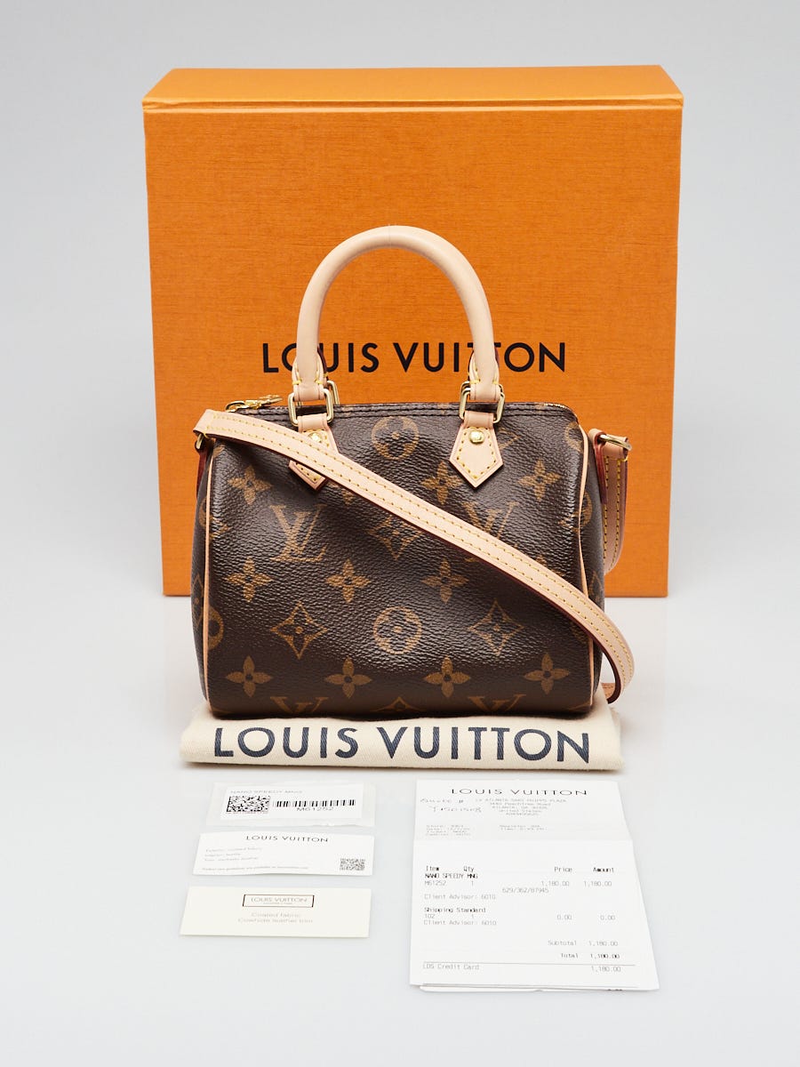 Louis Vuitton Monogram Canvas Nano Speedy Bag | Yoogi's Closet
