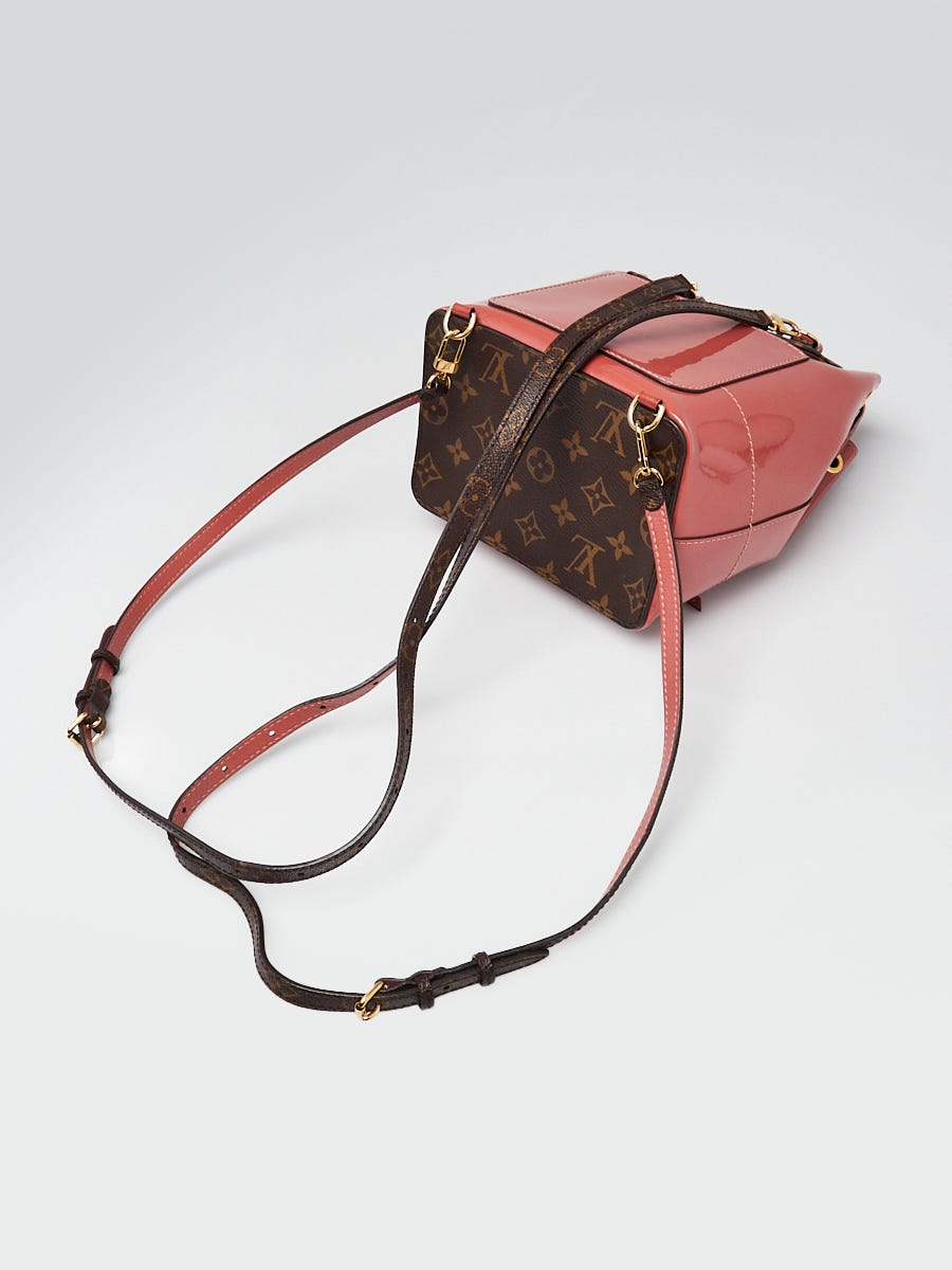 Louis Vuitton Monogram Coated Canvas and Rose Vernis Hot Springs Backpack Bag Louis Vuitton Monogram Coated Canvas and Rose Vernis Hot  main image 3