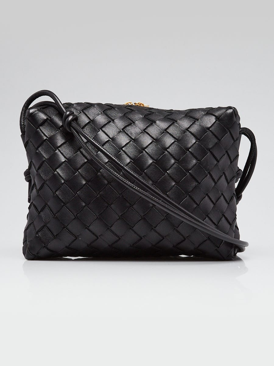 Bottega veneta small loop intrecciato woven hobo bag best sale