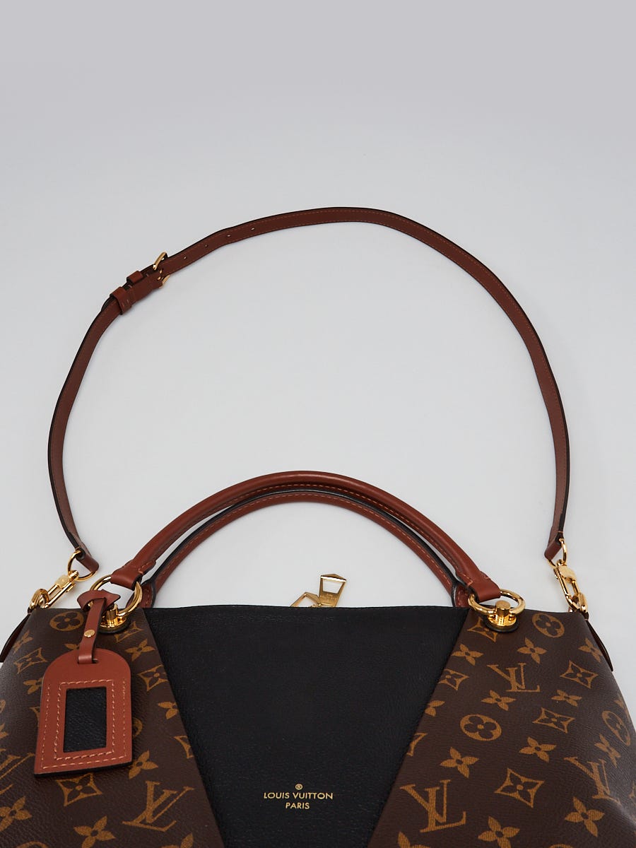 Louis Vuitton Black Monogram Canvas V MM Tote Bag | Yoogi's