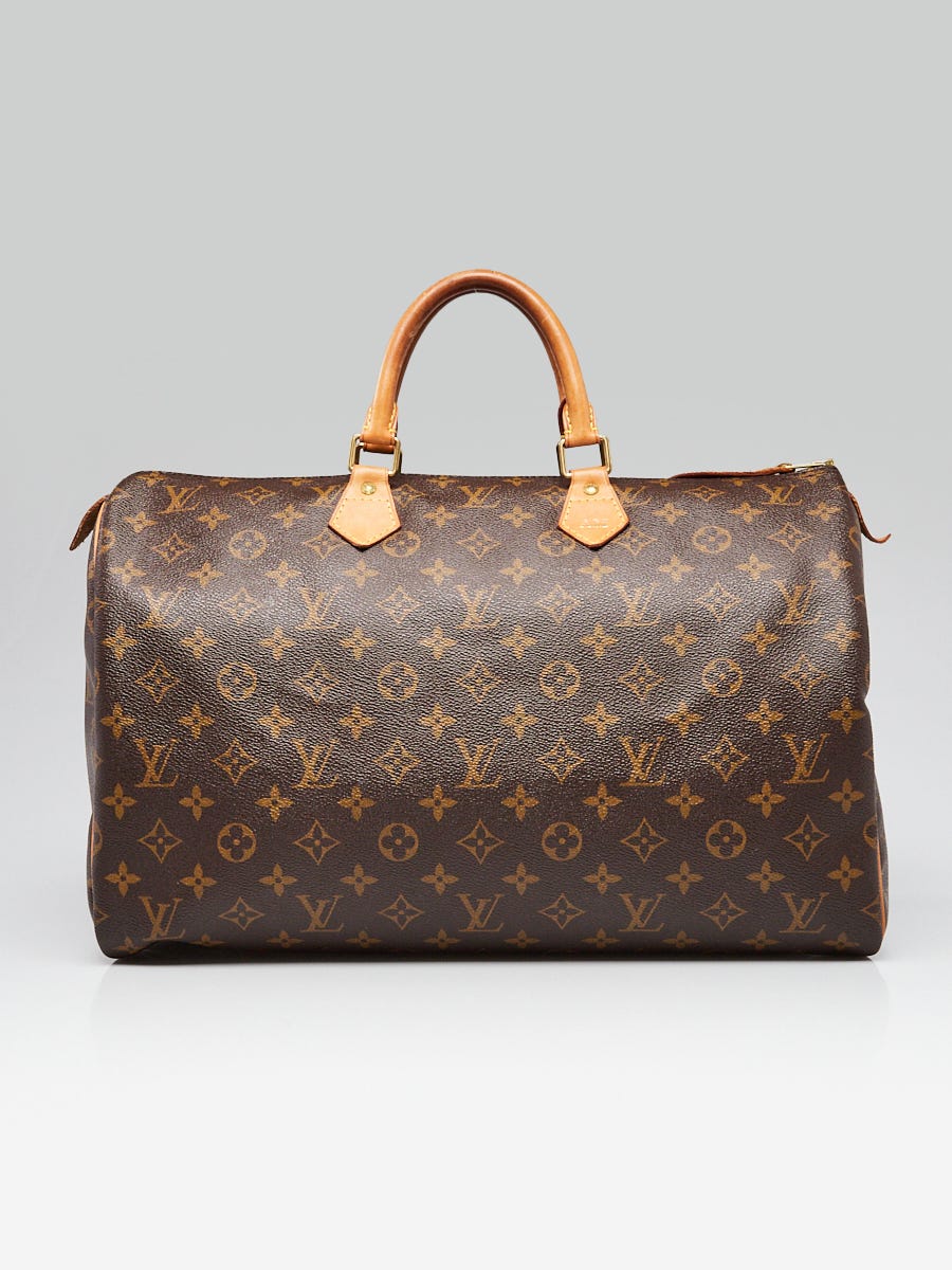 Louis Vuitton Monogram Canvas Speedy 40 Bag | Yoogi's Closet