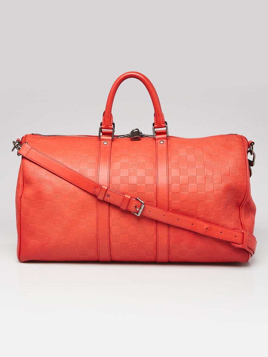 Louis Vuitton Fusion Damier Infini Leather Keepall Bandouliere 45