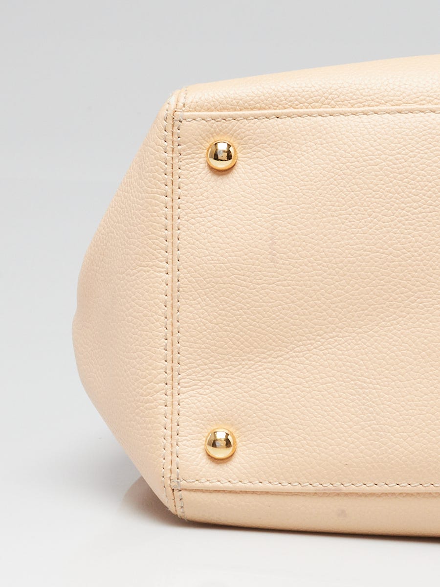 NEW CHANEL CLASSIC JUMBO DOUBLE FLAP BEIGE CLAIR LAMBSKIN