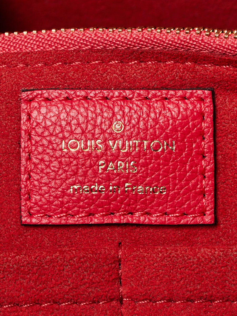 Louis Vuitton Monogram Canvas and Cerise Leather Kimono Tote Bag