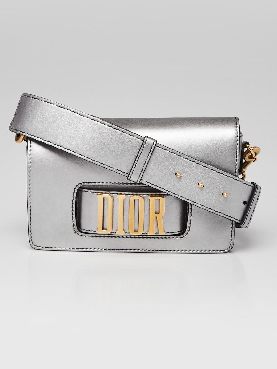 Dior silver clutch on sale