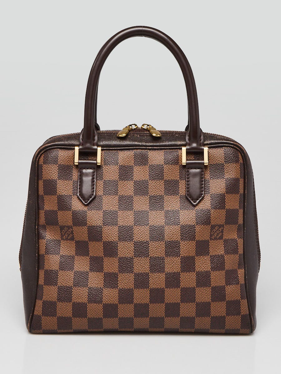 ルイヴィトン DAMIER BRERA ハンドバッグ ブラウン レザー Louis Vuitton Damier Canvas Brera Bag | Yoogi's Closet