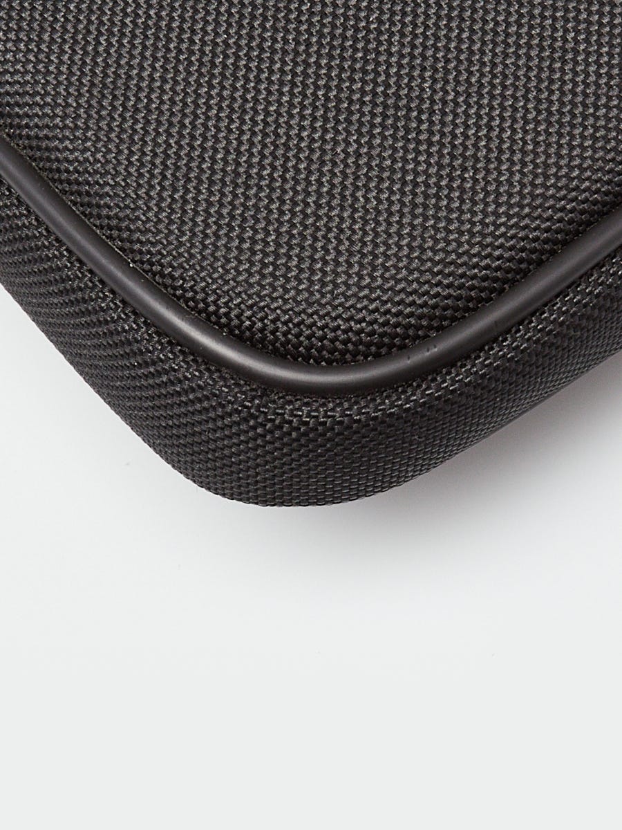 Gucci Black Nylon Butterfly L'Aveugle Par Amour Zip Pouch