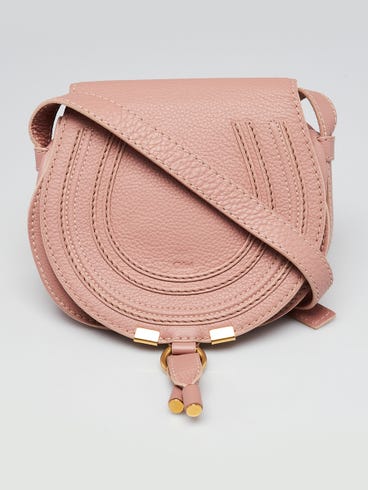 chloe mini backpack pink Chlo Faye Leather & Suede Elegant and versatile Chloe Pink Pebbled Leather Small