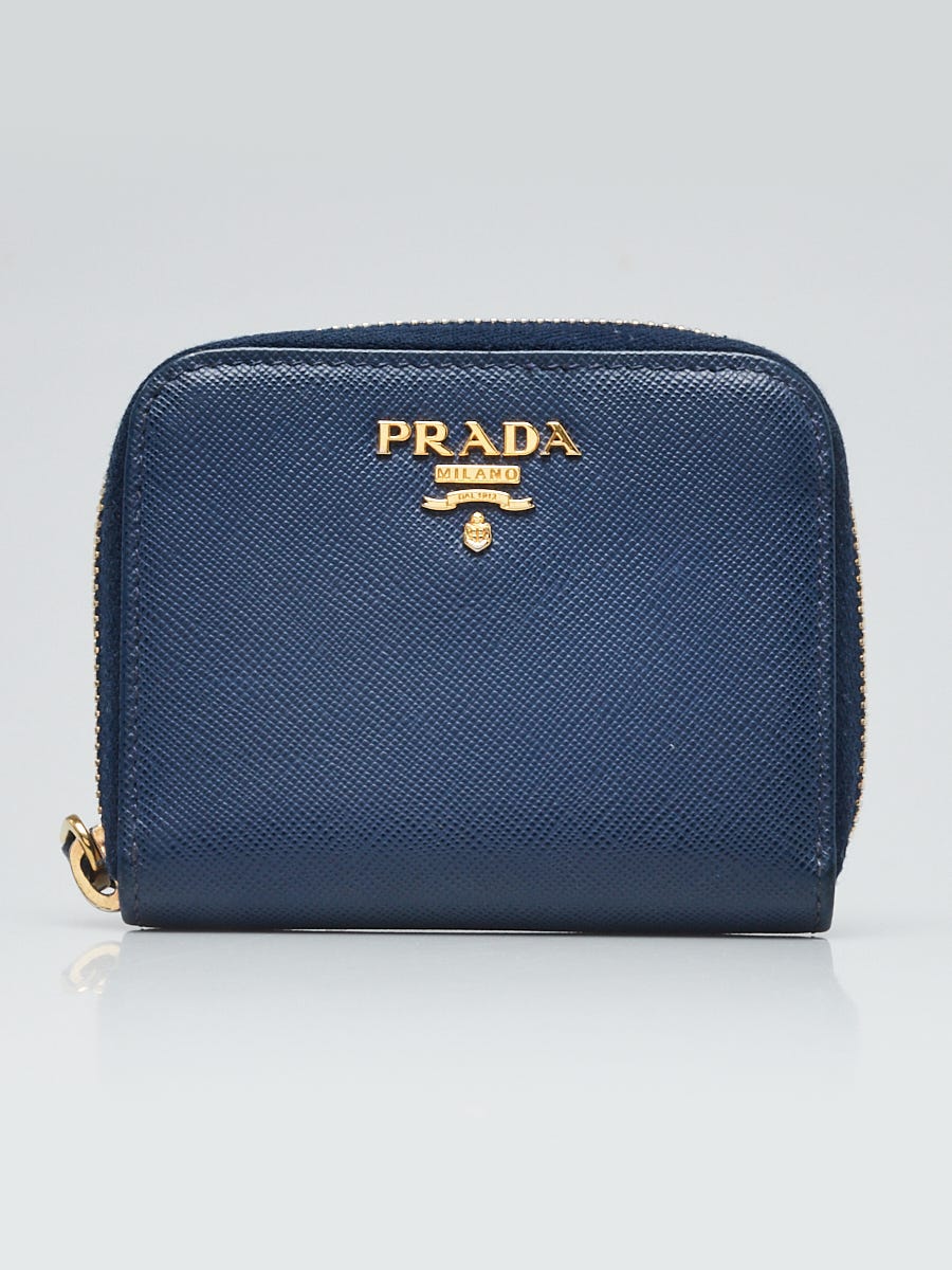 Buy Da Milano Genuine Leather Blue Women Wallet Online