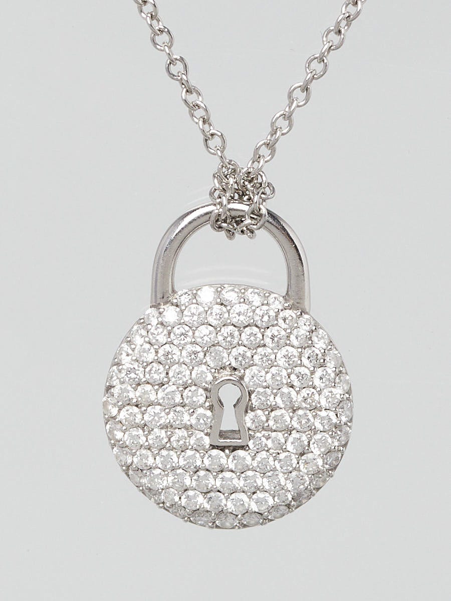 Tiffany & high quality Co. Round Locket Necklace