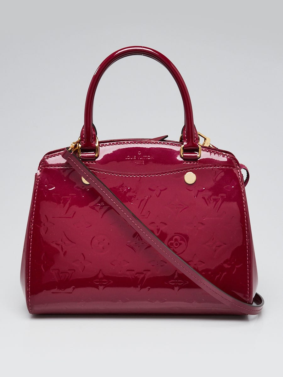 Louis Vuitton Magenta Monogram Vernis Brea PM NM Bag Yoogi s Closet