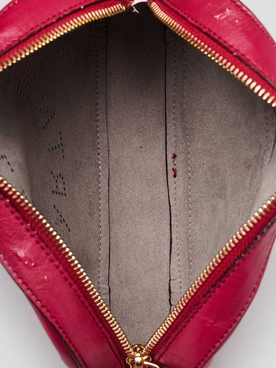 Stella McCartney Red Faux Leather Crossbody Bag | Yoogi's Closet Stella McCartney Red Faux Leather Crossbody Bag | Yoogi's Closet