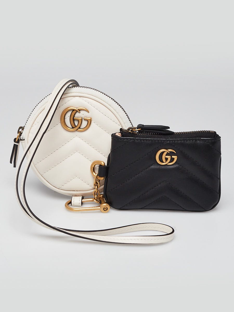 GUCCI/ Gucci PRADA/ Prada brand purse pouch long wallet change purse .6  point set sale black beige Junk secondhand goods ③: Real Yahoo auction  salling